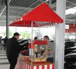 Marktstand Popcornmaschine mieten leihen